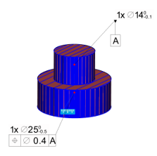How are geometric tolerances - positional tolerances under ASME/ISO/GB implemented in DTAS 3D tolerance analysis?cid=10
