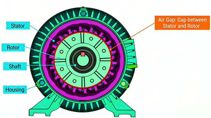 Motor Air Gap Optimization with DTAS